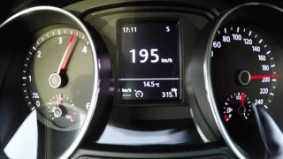 2017 VW Polo V 1.4 TDI (90hp) 0-196 Km/h