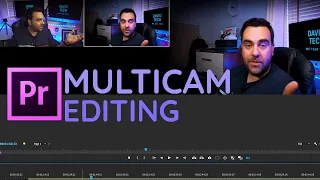 How to Create a MULTICAM Sequence with AUDIO Sync in PREMIERE Pro