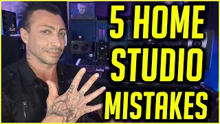 5 Common Home Studio Mistakes