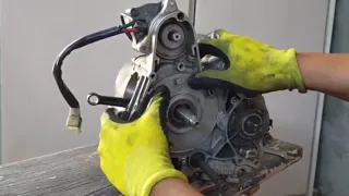 motorcycle engine assemble 110cc china bike full video.