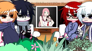 ✨Team Taka react to Sakura and Sarada part 1/2 (Sasusaku🖤🌸)✨