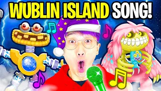 MY SINGING MONSTERS - WUBLIN ISLAND - FULL SONG! (LANKYBOX Playing MY SINGING MONSTERS!)