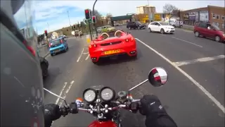 Suzuki GT380 v Ferrari F430