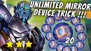 THE RESTLESS COMMANDER !! 20 MIRROR DEVICE EASY 3 STAR !! MAGIC CHESS MOBILE LEGENDS