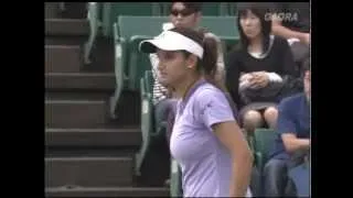 Sania Mirza 2009 Osaka.avi