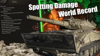 WoT || Spotting Damage World Record?! || 90.000 Spotting DMG In One Game