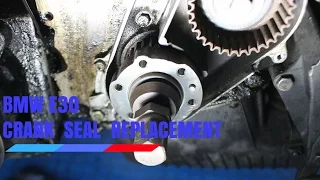 BMW E30 Crank Seal Replacement Tutorial