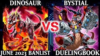 Dinosaur vs Bystial | June 2023 Ban List | Dueling Book