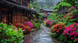 Tranquil Rainy Day Stream Sounds 🌧️ Relaxing Rain Ambiance for Sleep