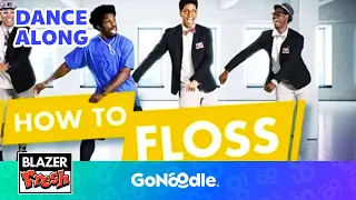 How To Floss With Blazer Fresh | Daily Routines For Kids | Hygiene | GoNoodle