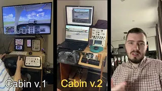 САМОДЕЛЬНАЯ КАБИНА для авиасимулятора • Обзор кокпита для MSFS • Arduino • k.zuar cockpit v2 • pv2