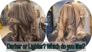 I messed up her HAIR COLOR!! BLONDE HIGHLIGHTS on Natural Curly Hair