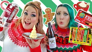 BOUFFE LOUCHE de NOËL 2019 - Snacks québécois et américains 🎅🎄 |  2FILLESORDINAIRES