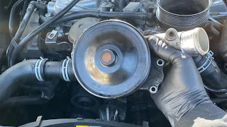 Land Rover 3.0supercharged water pump replacement DIY