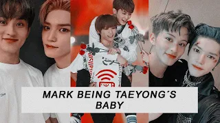 Mark being Taeyong's baby.