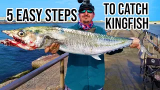 How to Catch Kingfish - From The Jetties