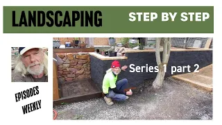 Tips For Excavating To Build A Natural Stone Retaining Wall | Landscaping