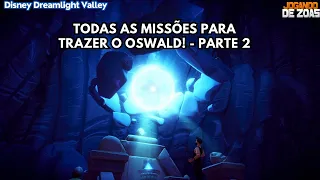 Dreamlight Valley -  TODAS AS MISSÕES PARA TRAZER O OSWALD! - PARTE 2