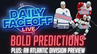 Bold Predictions for the 2022-23 NHL season & an Atlantic preview | Daily Faceoff LIVE - Oct 5, 2022