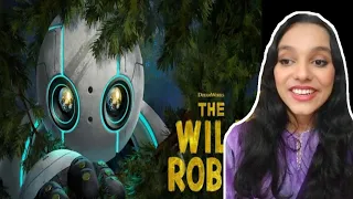 The Wild Robot official trailer reaction #movies #reaction