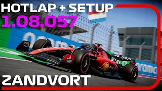 F1 23 ZANDVOORT Hotlap + Setup (1:08.057)