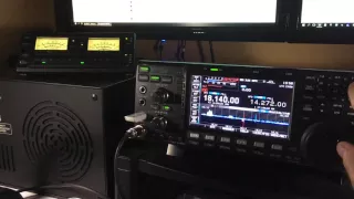 Icom IC-PW1 "following" my IC-7600