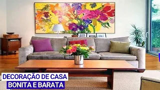 10 DECORAÇÕES SIMPLES PARA TER UMA CASA LUXUOSA 2024• GASTANDO POUCO