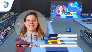 Ines MARTINS (POR) - 2018 Double Mini-Trampoline Europeans, final