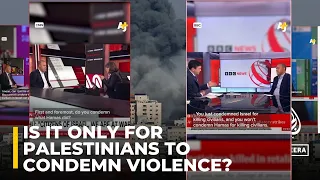 Is it only for Palestinians to condemn violence? | AJ+