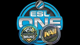 ESL One Cologne: Na'Vi vs Copenhagen Wolves