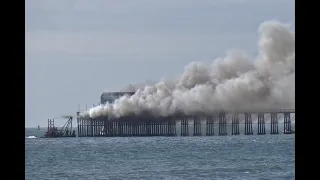 Oceanside Pier Fire Destroys Restaurant, Food Stand