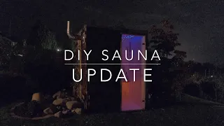 DIY Sauna Update
