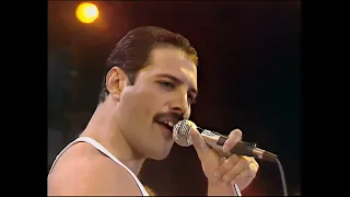 Queen Radio Ga Ga Live Aid 1985 AI Digital Remastered 4K