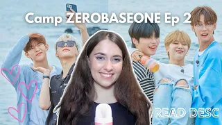 Jeju Island! 🏝️ Camp ZEROBASEONE Episode 2 ZEROSE REACTION (READ DESC)