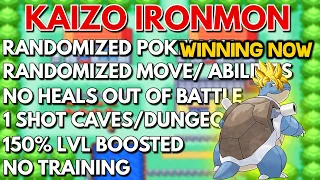 ELITE FOUR TONIGHT! THE HARDEST POKEMON CHALLENGE (KAIZO IRONMON FIRERED)