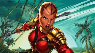 Happy Color App | Marvel Black Panther | Okoye | Color By Numbers | Animated