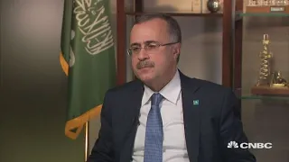 Saudi Aramco CEO on the oil market and its initial public offering