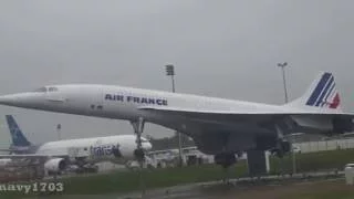 Concorde at Charles de Gaulle airport