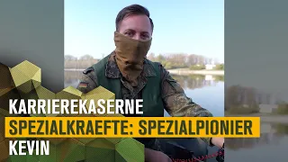 Spezialpionier Kevin | KarriereKaserne Spezialkräfte