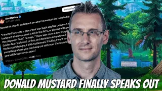 Donald Mustard Exposed Fortnite & Reveals Why He Left