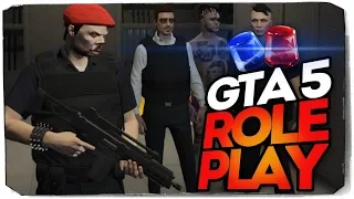 ПЕРВЫЙ ДЕНЬ РАБОТЫ В ПОЛИЦИИ GTA5 RP! НАПАДЕНИЕ В ГЕТТО!