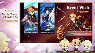 4.0 BANNERS REVEALED! BUT IT IS NOT WHAT PLAYERS EXPECTED! 3.8 RECAP TOO! | Genshin Impact