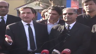 🔴 LIVE | PTI Chairman Gohar Khan & Ali Zafar Media Talk After Meeting with Imran Khan Adiala Jail