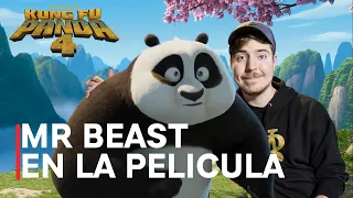 MR BEAST OFICIALMENTE EN KUNG FU PANDA 4