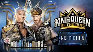 Prediction King & Queen of the Ring 2024 - Cody Rhodes vs. Logan Paul