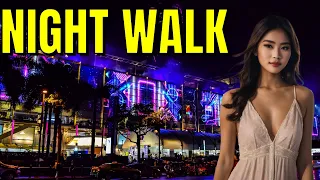 Bangkok Thailand Night Walk Tour CentralWorld 2024: Shopping, Food & Nightlife