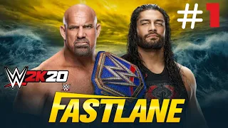 Goldberg vs Roman Reigns //One of the most awaited match //WWE 2k20 gameplay..