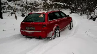 Audi Allroad quattro snow