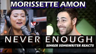 MORISSETTE AMON - Never Enough | Singer Songwriter REACTION | The Greatest Showman Cover on Wish Bus