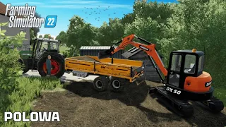 DOOSAN DX50 & FENDT 818 Vario TMS | Public Works | Polowa | Farming Simulator 22